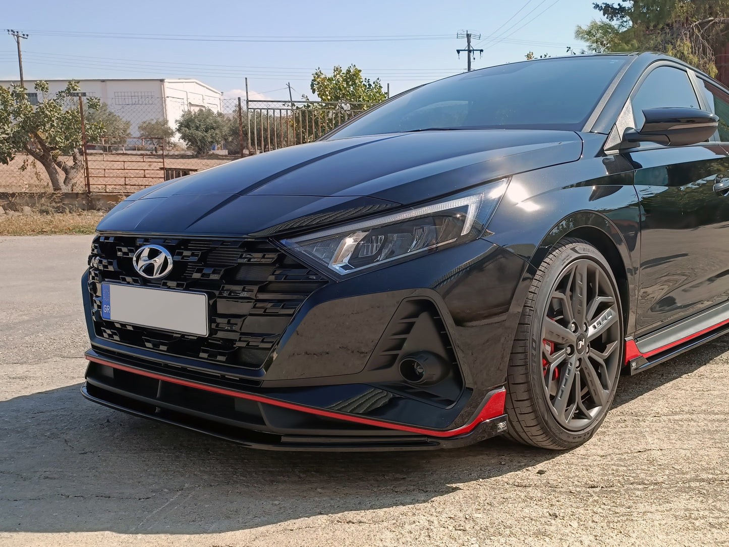 Motordrome Design splitter pentru bara fata Hyundai i20 N Mk3 (2020+)