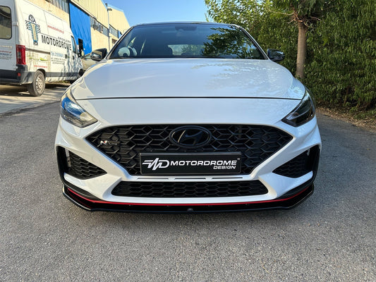 Motordrome Design splitter pentru bara fata Hyundai i30 Mk3 N / N-Line Hatchback, Fastback (2020+)