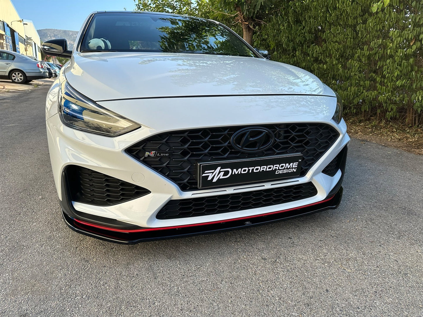Motordrome Design splitter pentru bara fata Hyundai i30 Mk3 N / N-Line Hatchback, Fastback (2020+)