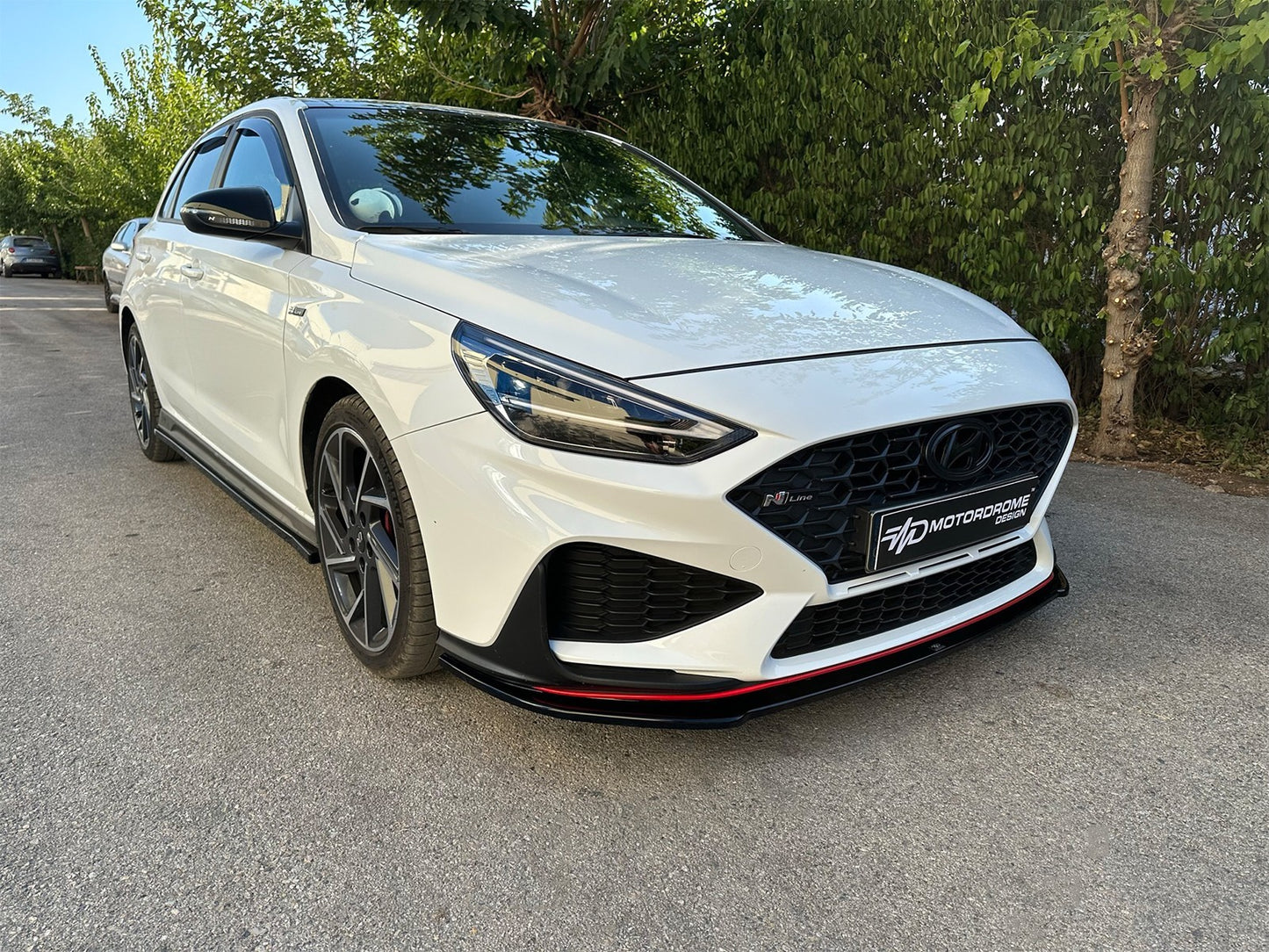 Motordrome Design splitter pentru bara fata Hyundai i30 Mk3 N / N-Line Hatchback, Fastback (2020+)