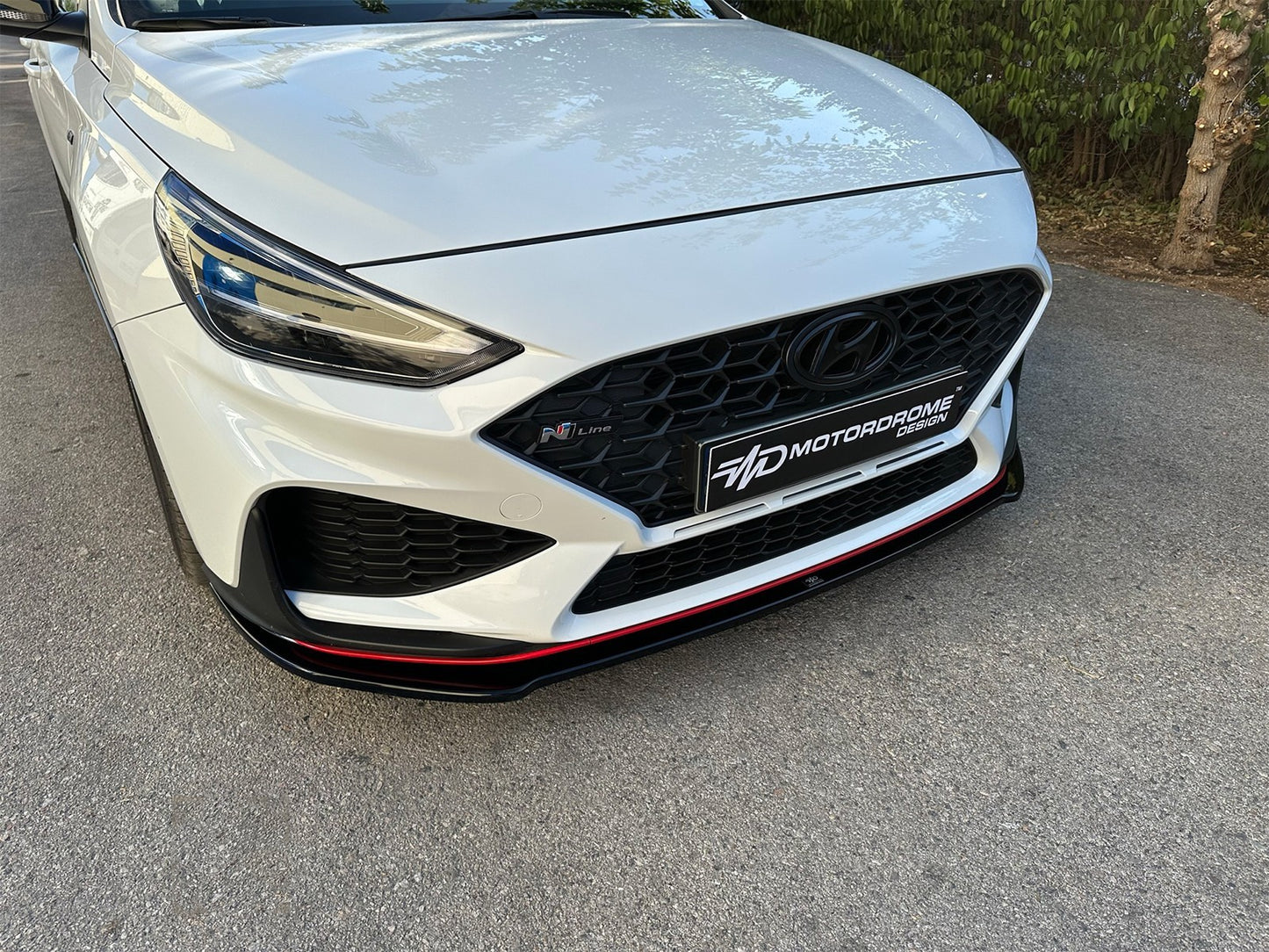 Motordrome Design splitter pentru bara fata Hyundai i30 Mk3 N / N-Line Hatchback, Fastback (2020+)