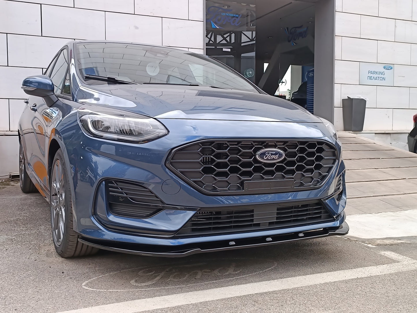 Motordrome Design spoiler pentru bara fata ST-Line a Ford Fiesta Mk8 (dupa 2021)
