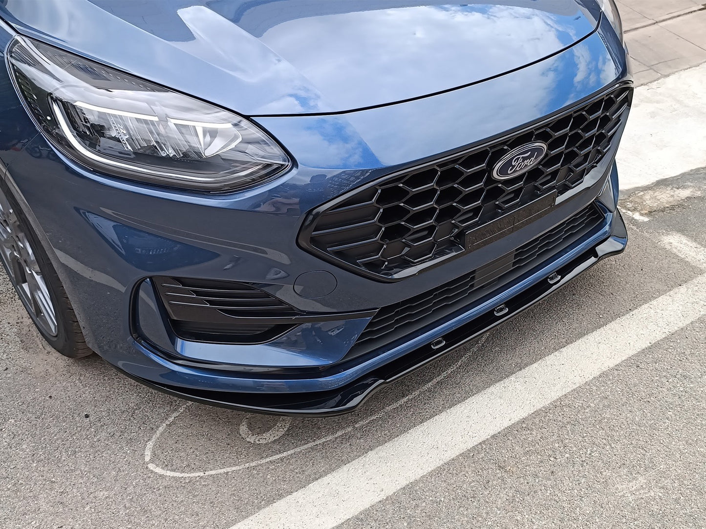 Motordrome Design spoiler pentru bara fata ST-Line a Ford Fiesta Mk8 (dupa 2021)