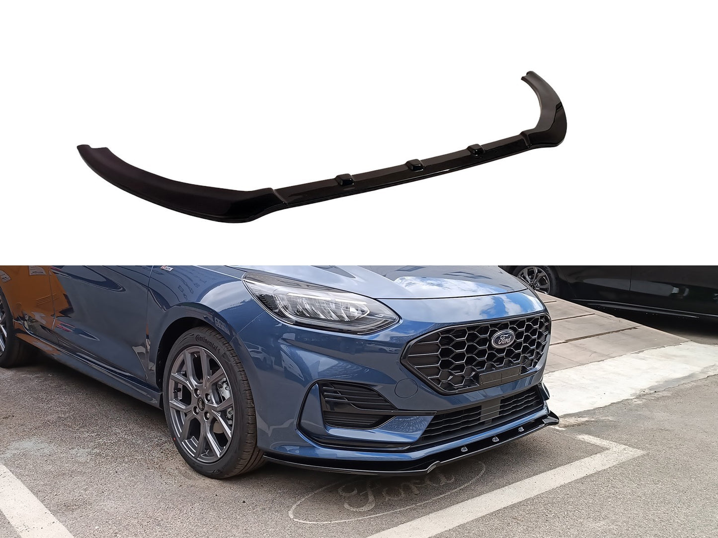 Motordrome Design spoiler pentru bara fata ST-Line a Ford Fiesta Mk8 (dupa 2021)
