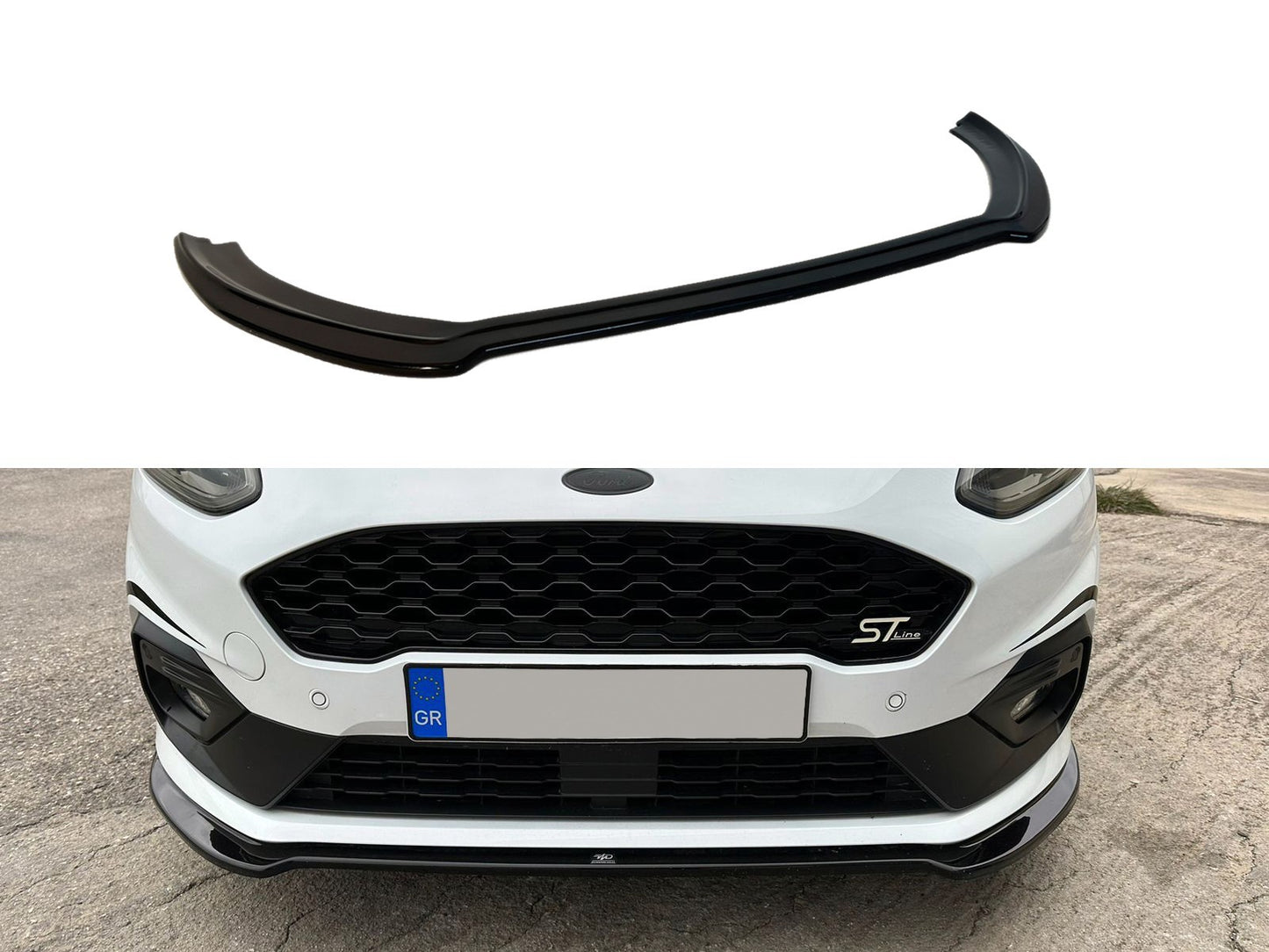 Motordrome Design spoiler pentru bara fata ST / ST‑Line a Ford Fiesta Mk8 (2017‑2021)