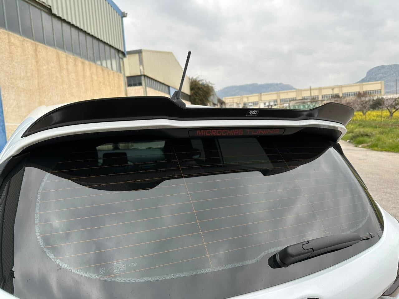 Motordrome Design roof spoiler pentru Ford Fiesta Mk8 ST/ST‑Line (dupa 2017)