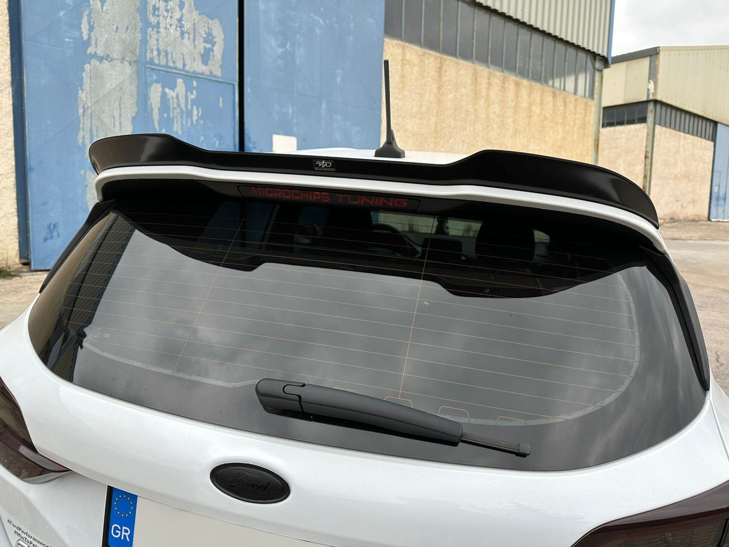 Motordrome Design roof spoiler pentru Ford Fiesta Mk8 ST/ST‑Line (dupa 2017)