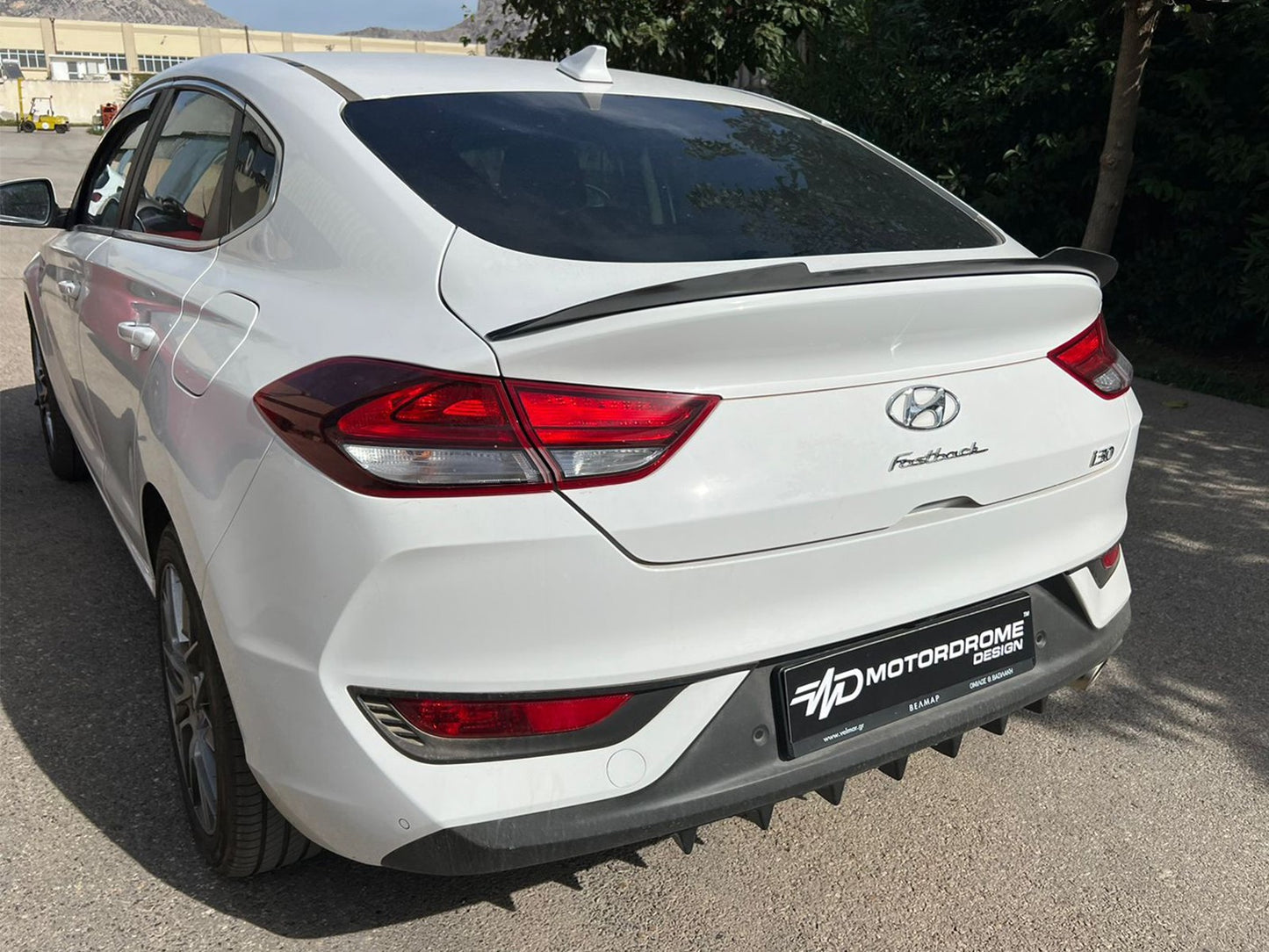 Motordrome Design spoiler portbagaj pentru Hyundai i30 Mk3 Fastback (2016+)
