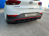 Diffuser bara spate Motordrome Design pentru Hyundai i30 Mk3 N, N-Line hatchback, Fastback (2020-)