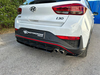Diffuser bara spate Motordrome Design pentru Hyundai i30 Mk3 N, N-Line hatchback, Fastback (2020-)
