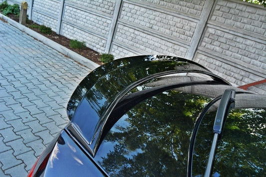 Maxton Design boot spoiler extension for Skoda Octavia Mk3 RS sedan (2013-2019), carbon color