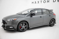 Praguri laterale Maxton Design pentru Ford Focus ST (2015-2018), negru lucios