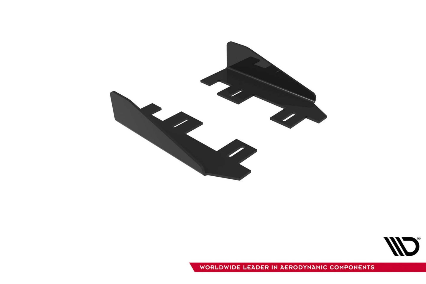 Praguri laterale Maxton Design pentru Ford Focus ST (2015-2018), negru lucios