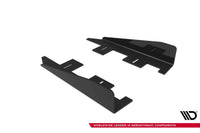 Praguri laterale Maxton Design pentru Ford Focus ST (2015-2018), negru lucios