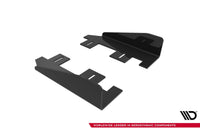Praguri laterale Maxton Design pentru Ford Focus ST (2015-2018), negru lucios