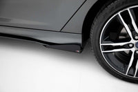 Praguri laterale Maxton Design pentru Ford Focus ST (2015-2018), negru lucios