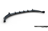Splitter Maxton Design pentru bara fata a Hyundai Tucson MK4 Facelift (2024-), negru lac