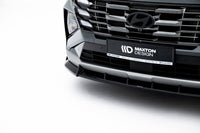Splitter Maxton Design pentru bara fata a Hyundai Tucson MK4 Facelift (2024-), negru lac