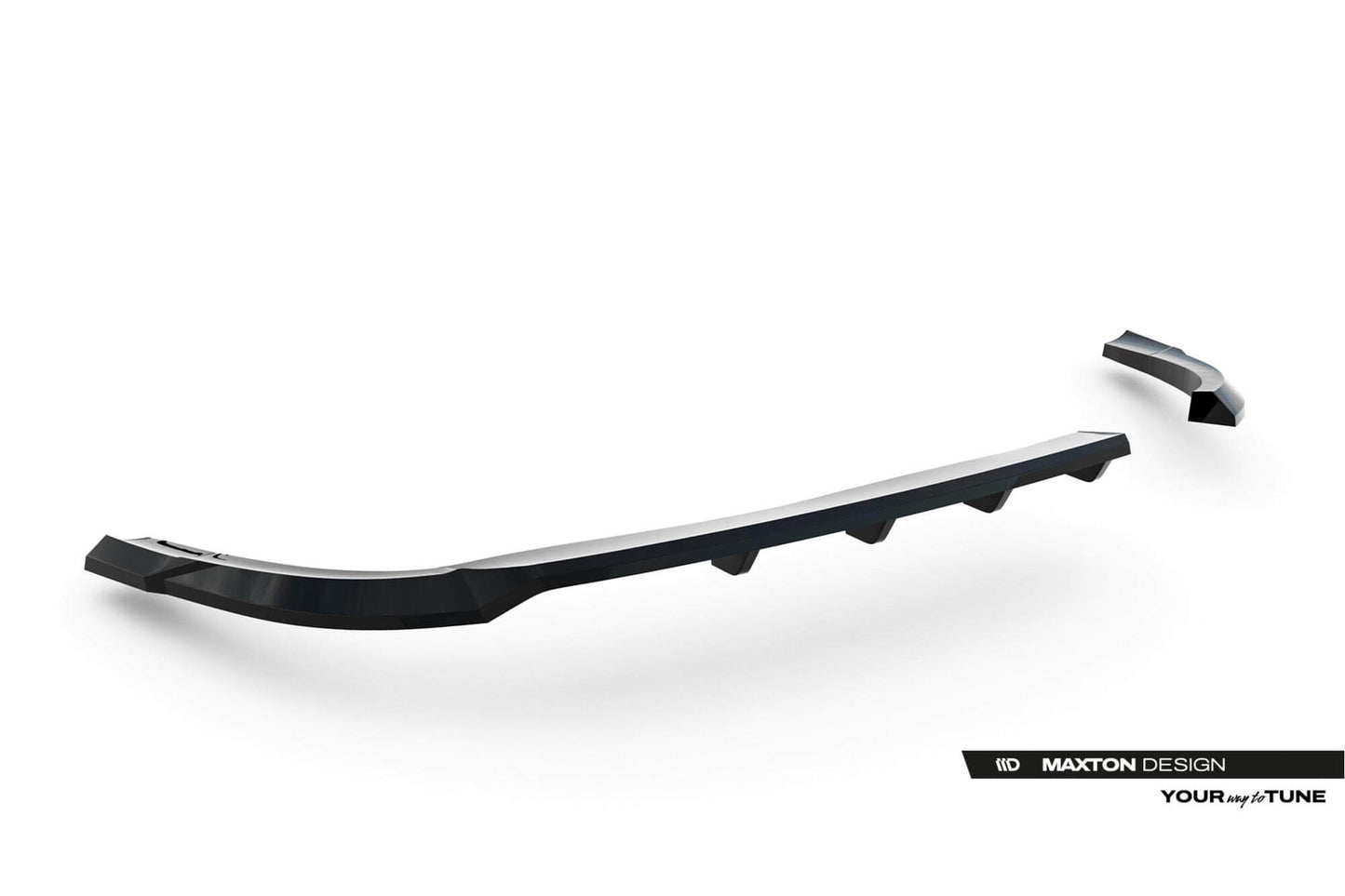Difuser bara spate Maxton Design pentru Hyundai Tucson MK4 Facelift (2024-), negru lac