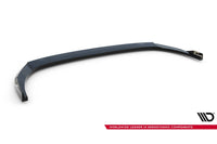 Maxton Design splitter versiunea 1 pentru bara fata Hyundai Elantra N (2020-2023), lac negru
