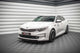 Maxton Design front bumper spoiler version 1 for Kia Optima (2015-2020), gloss black