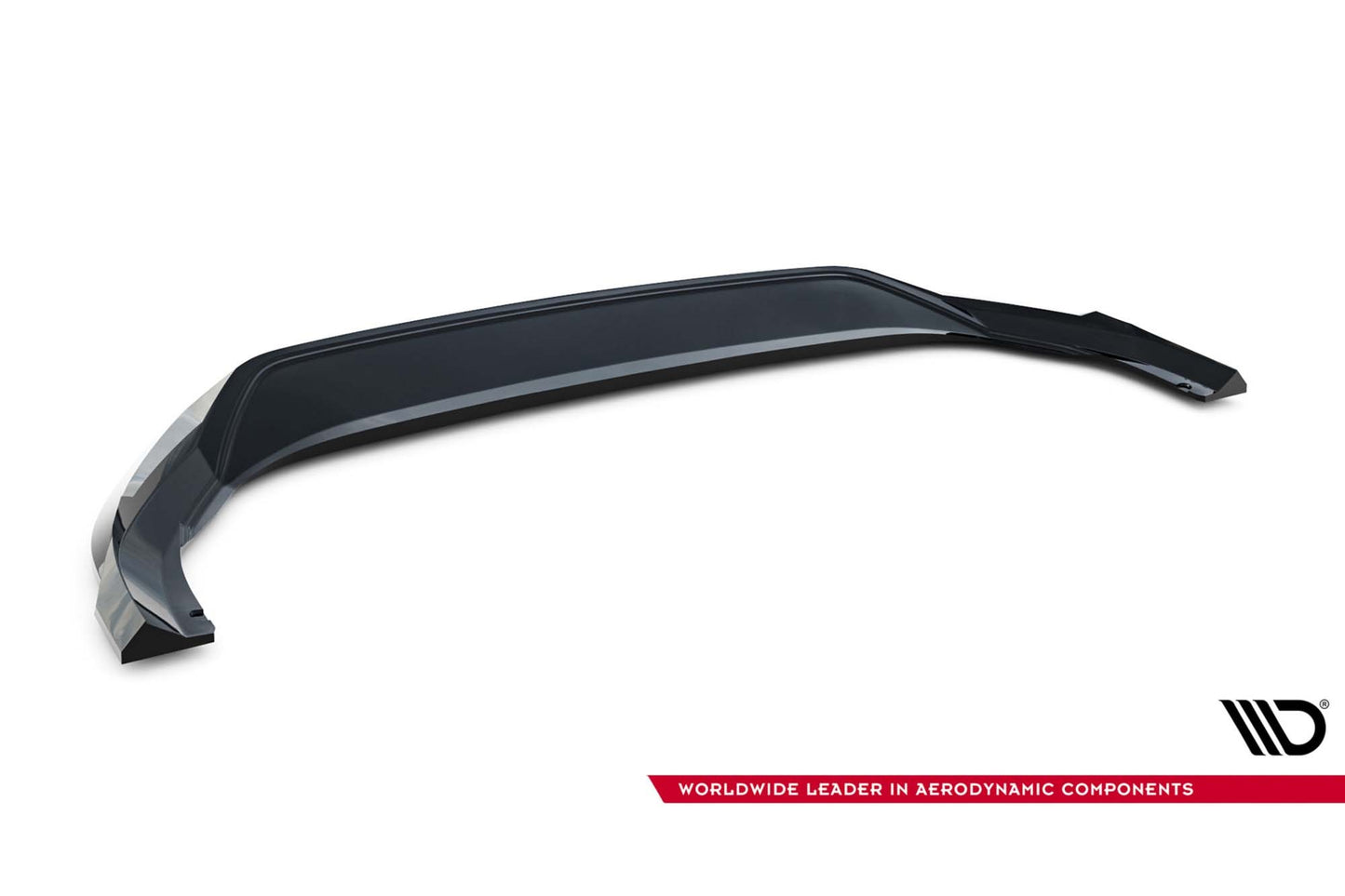 Maxton Design Front Splitter V1 for Skoda Superb (2024 onwards) front bumper, gloss black