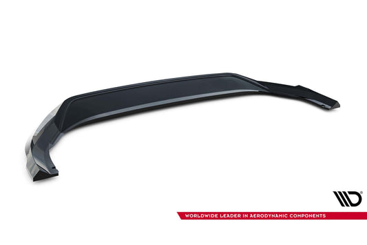 Maxton Design Front Splitter V1 for Skoda Superb (2024 onwards) front bumper, gloss black