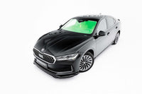 Maxton Design Front Splitter V1 for Skoda Superb (2024 onwards) front bumper, gloss black