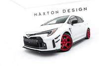 Spoiler bara fata Maxton Design versiunea 1 pentru Toyota GR Corolla (2022-2024), lac negru