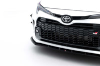 Spoiler bara fata Maxton Design versiunea 1 pentru Toyota GR Corolla (2022-2024), lac negru