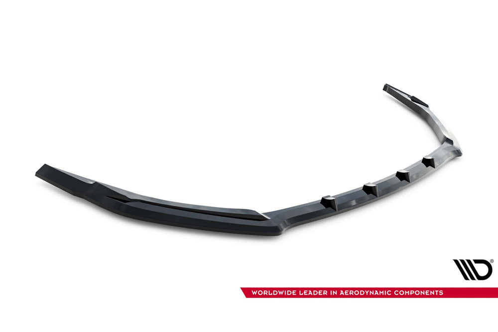 Spoiler bara fata Maxton Design versiunea 1 pentru Toyota GR Corolla (2022-2024), lac negru