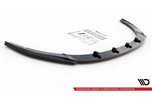 Maxton Design versiune 2 spoiler bara fata pentru Kia Optima (2015-2018), negru lac