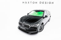 Front Splitter Maxton Design V2 for Skoda Superb (from 2024), gloss black