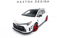 Spoiler bară față Maxton Design versiunea 2 pentru Toyota GR Corolla (2022-2024), negru lucios