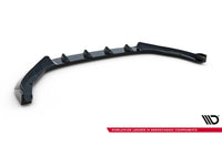 Spoiler Maxton Design versiunea 2 pentru bara fata RS a Skoda Octavia Liftback, break (dupa 2024), lac negru