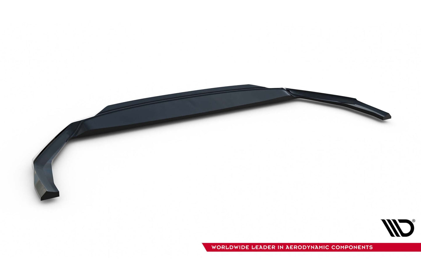 Maxton Design spoiler versiunea 4 pentru bara fata RS a Skoda Octavia Liftback si break (2020-2024), negru lac