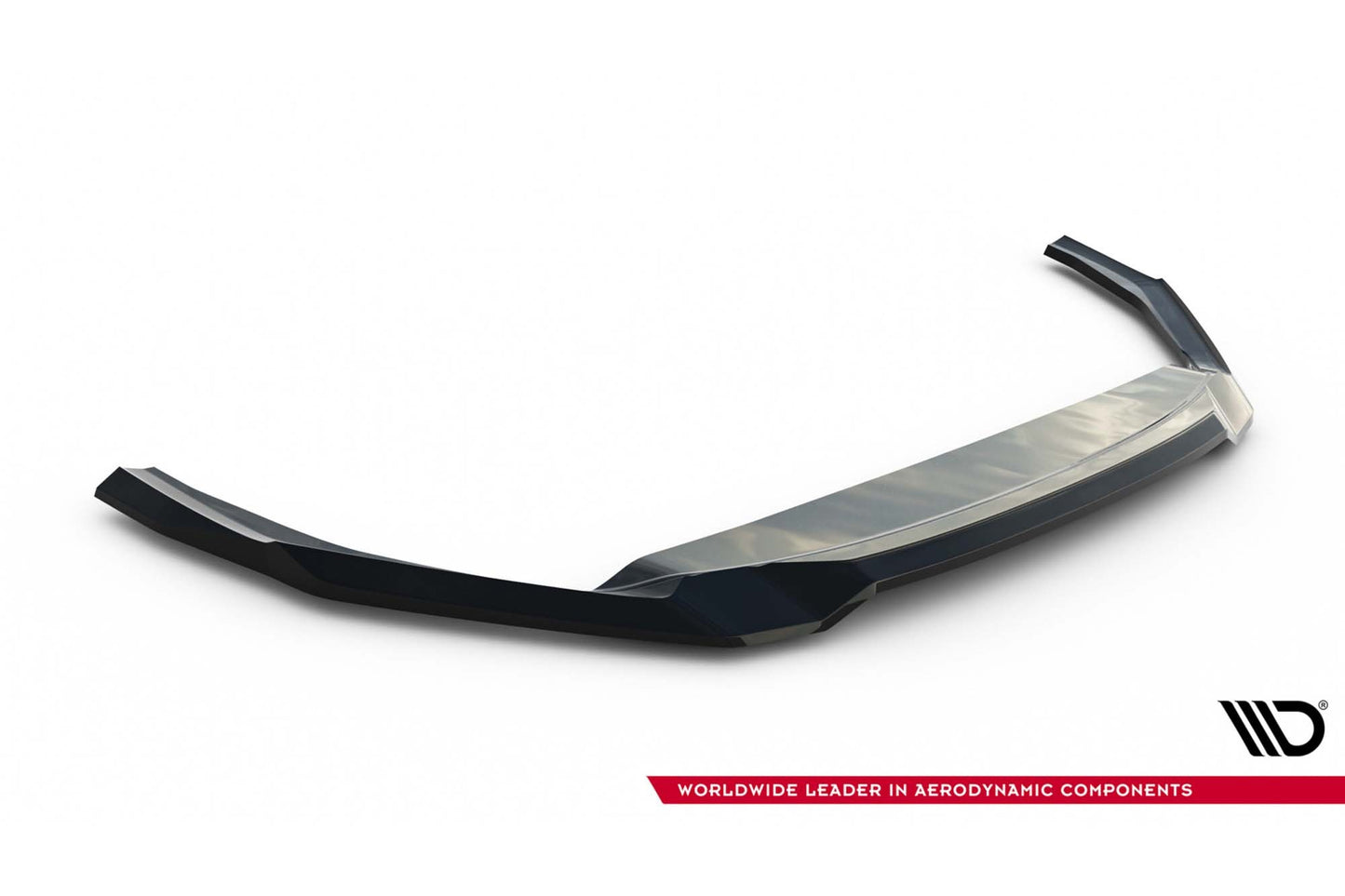 Maxton Design spoiler versiunea 4 pentru bara fata RS a Skoda Octavia Liftback si break (2020-2024), negru lac