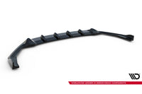 Maxton Design spoiler versiunea 5 pentru bara fata RS a Skoda Octavia Liftback si break (2020-2024), negru lac