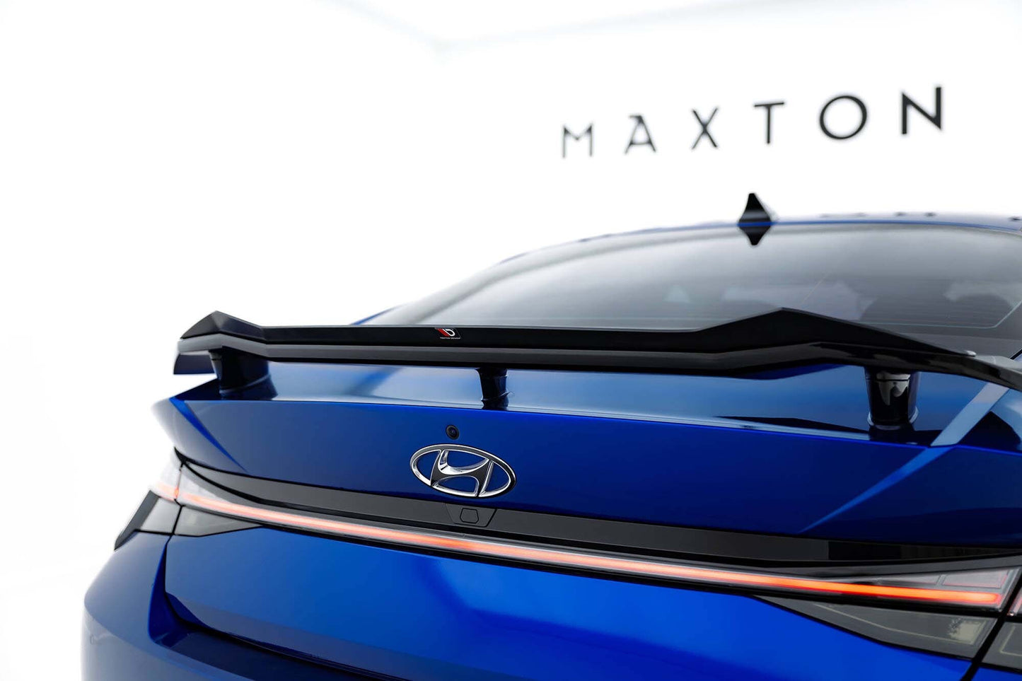 Maxton Design spoiler portbagaj pentru Hyundai Elantra N (2020-2023), negru lac