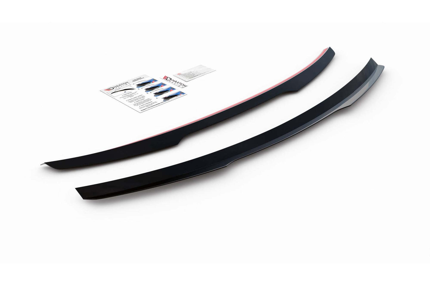 Maxton Design spoiler portbagaj pentru Kia Optima (2015-2020), negru lucios