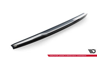 Maxton Design Front Splitter V1 for Skoda Superb (post-2024) Front Bumper, Gloss Black