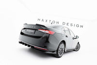 Maxton Design Front Splitter V1 for Skoda Superb (post-2024) Front Bumper, Gloss Black