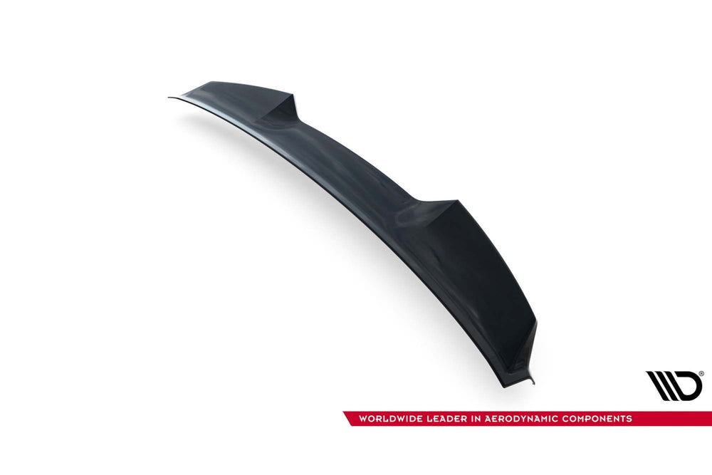 Maxton Design Front Splitter V1 for Skoda Superb (post-2024) Front Bumper, Gloss Black