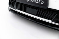 Spoiler fata bara Maxton Design pentru Kia EV6 (2021-), lac negru
