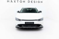 Spoiler fata bara Maxton Design pentru Kia EV6 (2021-), lac negru
