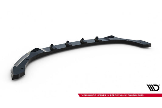Maxton Design diffuser pentru bara spate Renault Megane E-Tech (2022+), negru lac