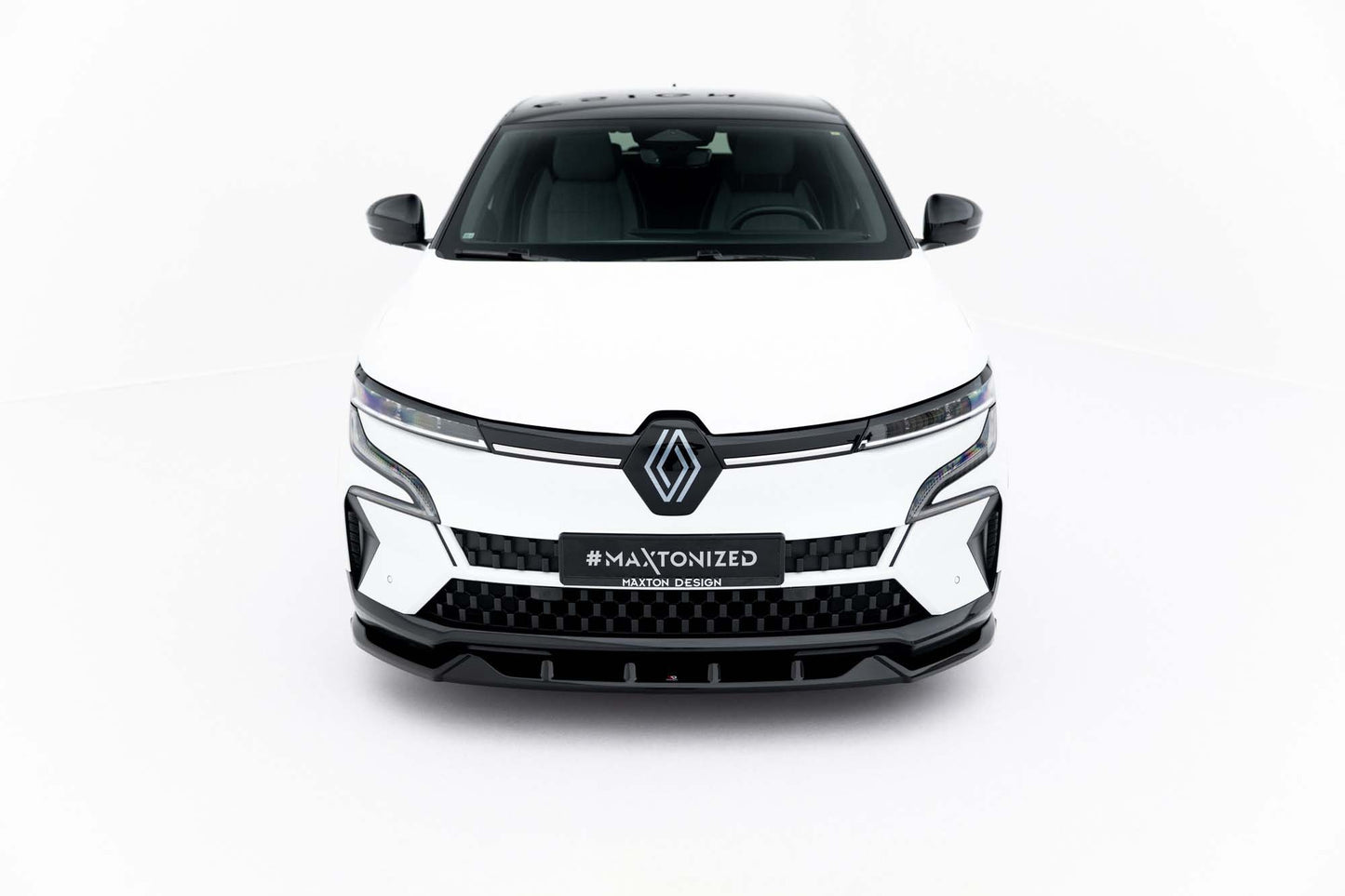 Maxton Design diffuser pentru bara spate Renault Megane E-Tech (2022+), negru lac