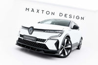 Maxton Design diffuser pentru bara spate Renault Megane E-Tech (2022+), negru lac