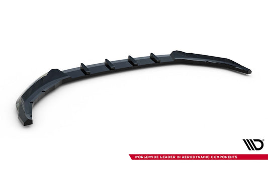 Maxton Design spoiler bară față pentru Skoda Kodiaq (după 2024), negru lucios
