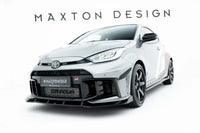 Spoiler bară față Maxton Design pentru Toyota GR Yaris (2024+), negru lucios
